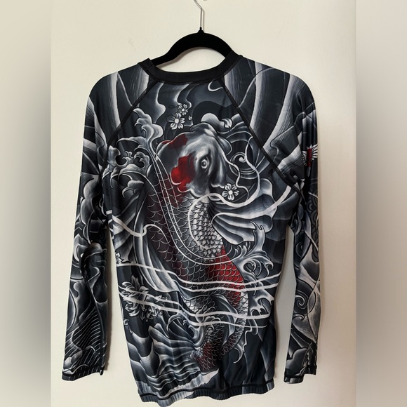 Raven Fightwear BJJ Rashguard Men's Large EUC - Picture 1 of 3